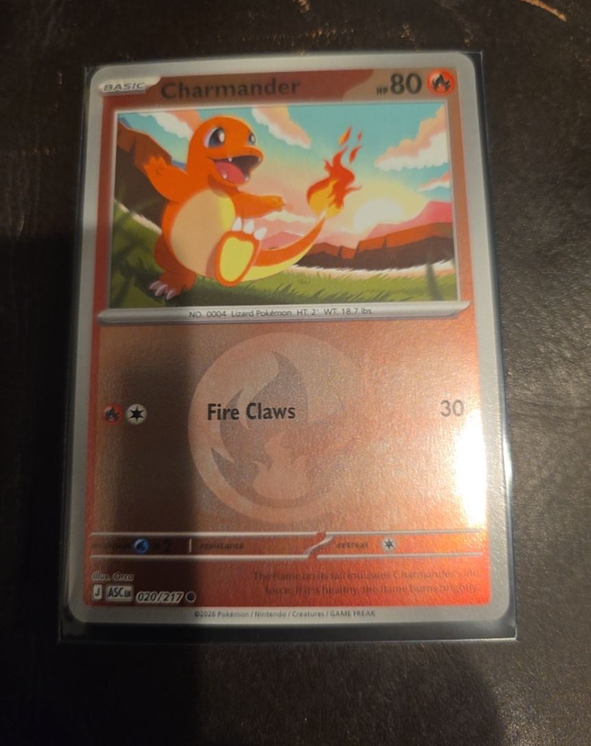 2026 Pokémon TCG Ascended Heroes #020 Charmander — front