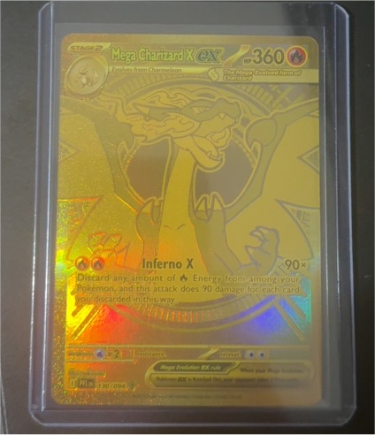 2020 Pokémon TCG #130 Mega Charizard X EX — front