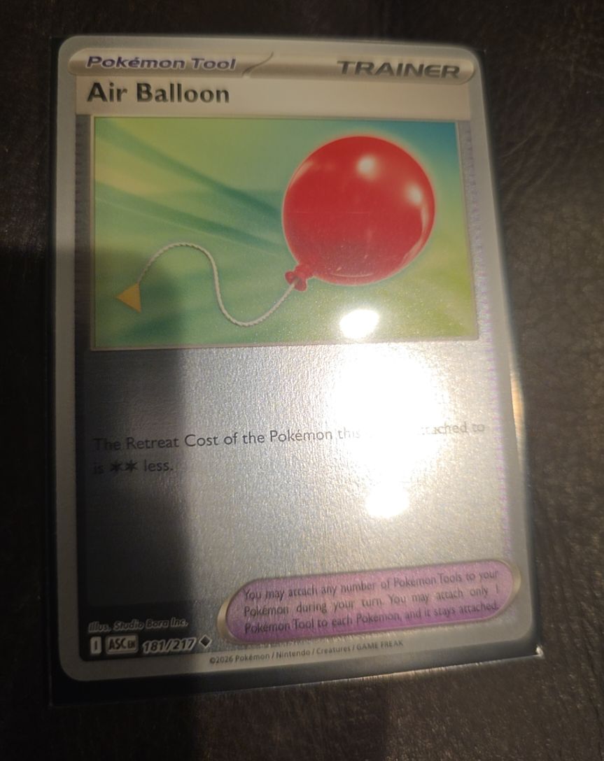 2026 Pokémon #181 Air Balloon — front