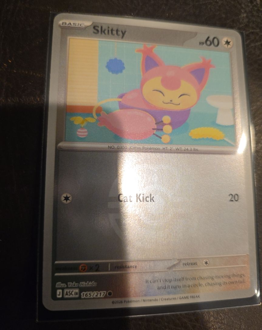 2026 Pokémon Ascended Heroes #165 Skitty — front