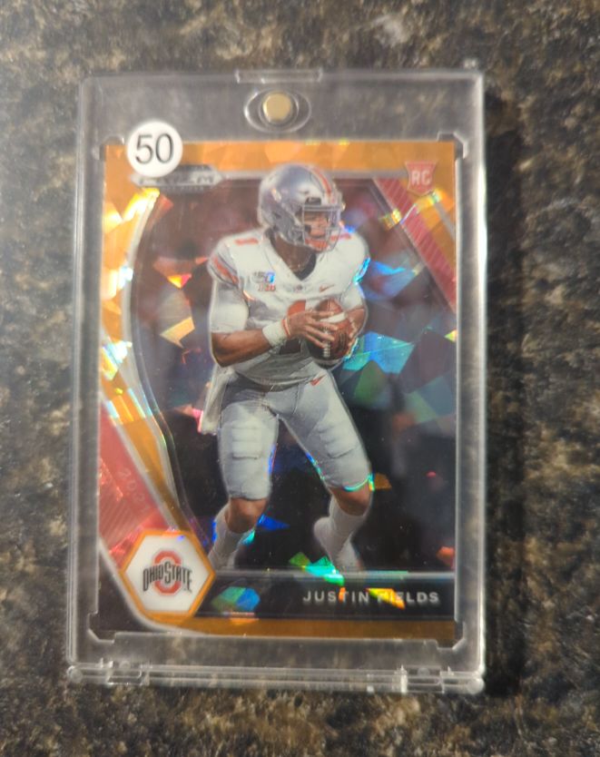 2021 Panini Prizm Draft Picks #121 Justin Fields — front