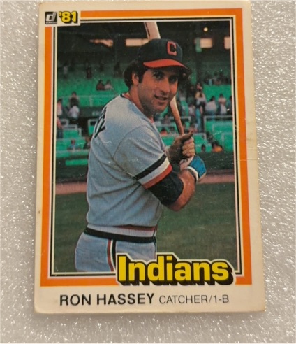 1981 Donruss #80 Ron Hassey — front