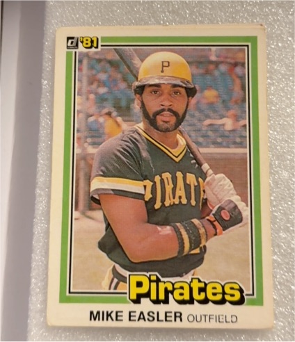 1981 Donruss #256 Mike Easler — front