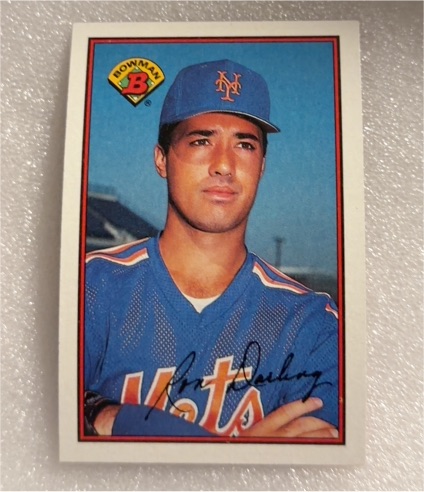 1989 Bowman #372 Ron Darling — front