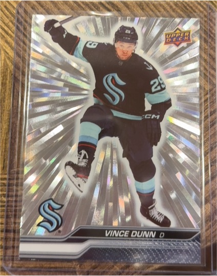 2023-24 Upper Deck Outburst Silver #403 Vince Dunn — front