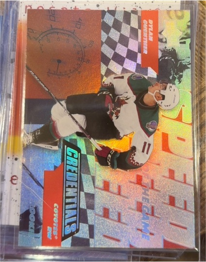 2022-23 Upper Deck Credentials Speed of the Game #SGR-5 Dylan Guenther — front