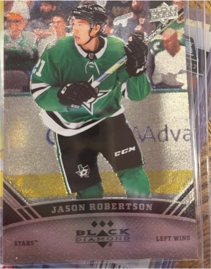 2006-07 Upper Deck Black Diamond #BD31 Jason Robertson — front