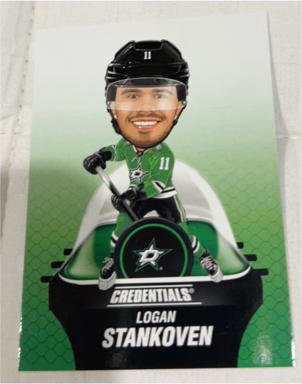2024-25 Upper Deck Credentials #BH-LS Logan Stankoven — front