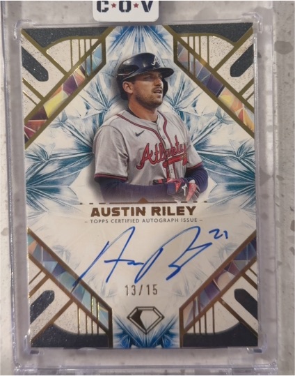 2025 Topps Diamond Icons #WPA-AR Austin Riley — front