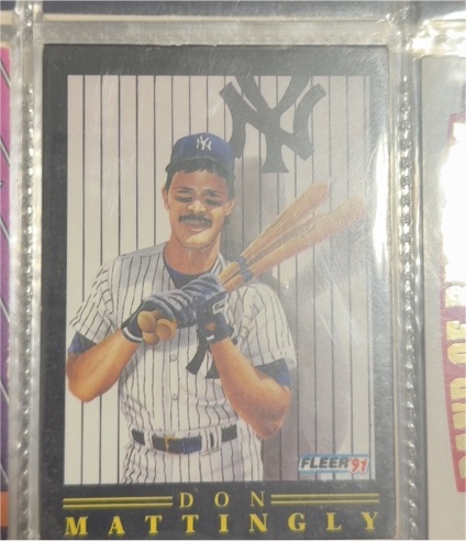 1991 Fleer Pro Visions #11 Don Mattingly — front