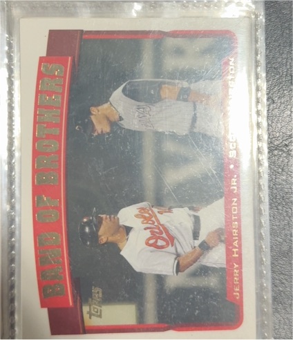2005 Topps #693 Jerry Hairston Jr. - Scott Hairston Band of Brothers — front
