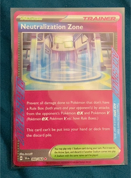 2024 Pokémon Scarlet & Violet Shrouded Fable #060 Neutralization Zone — front