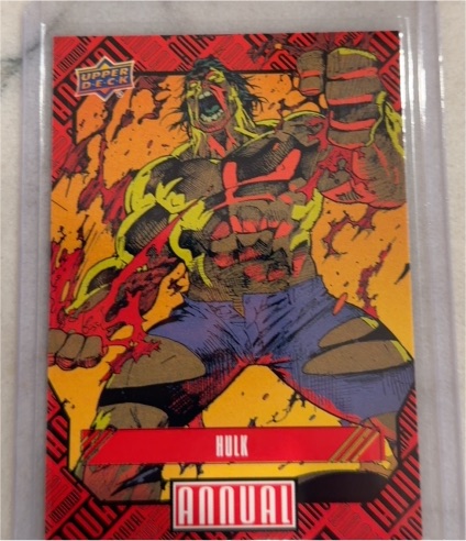 2023 Upper Deck Marvel Annual #33 Hulk — front