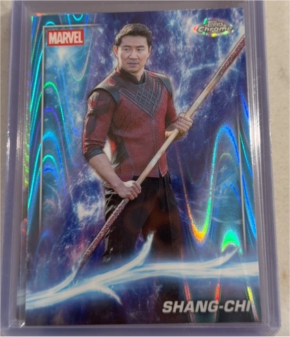 2025 Topps Chrome Marvel Studios #110 Shang-Chi — front