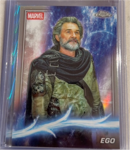 2025 Topps Chrome Marvel Studios #71 Ego — front
