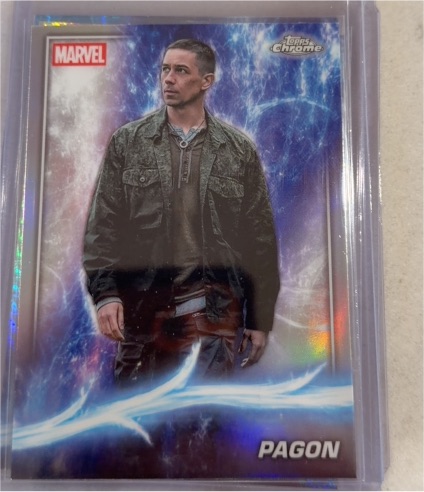 2025 Topps Chrome Marvel Studios #154 Pagon — front