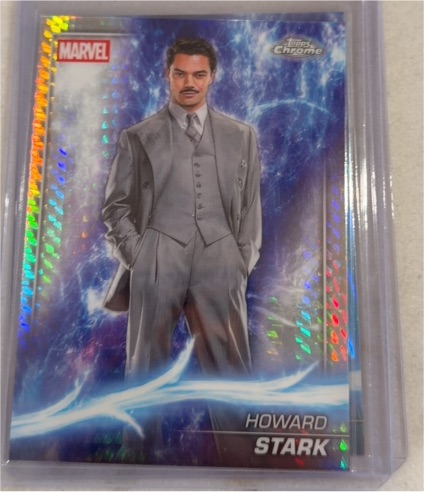 2025 Topps Chrome Marvel Studios #21 Howard Stark — front