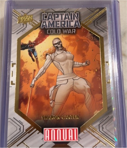 2023-24 Upper Deck Marvel Annual #CW-8 Sharon Carter Captain America: Cold War — front