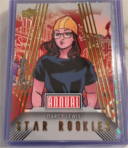 2023-24 Upper Deck Marvel Annual #SR-9 Darcy Lewis Star Rookies — front