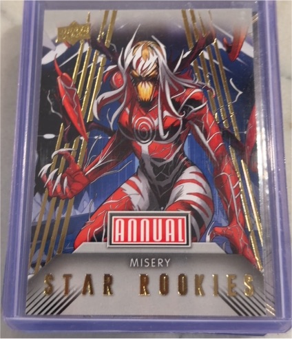 2023-24 Upper Deck Marvel Annual #SR-3 Misery Star Rookies — front