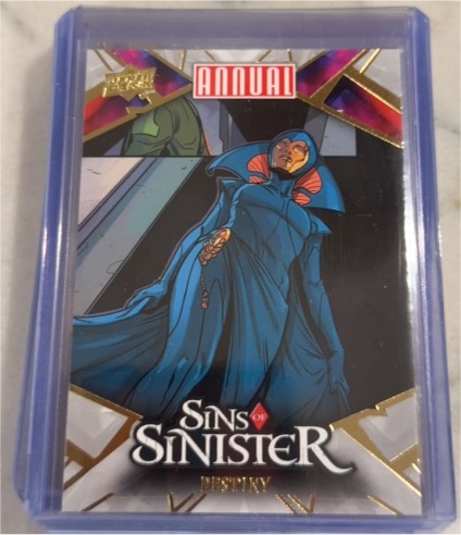 2023-24 Upper Deck Marvel Annual #SS-8 Destiny Sins of Sinister — front