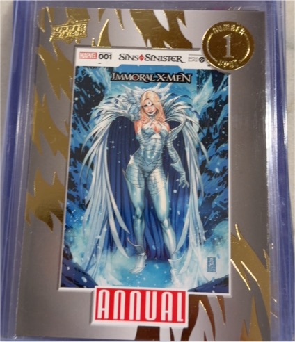 2023-24 Upper Deck Marvel Annual #N1S-3 Emma Frost — front