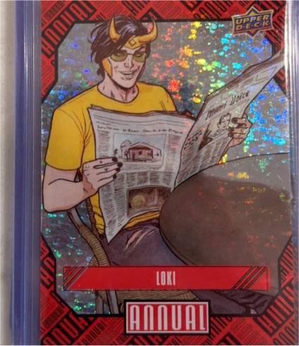 2023-24 Upper Deck Marvel Annual #43 Loki — front