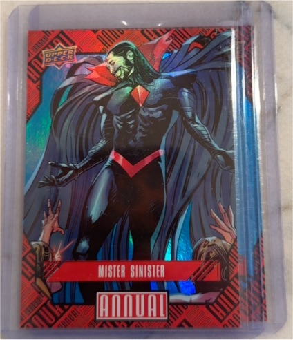 2023-24 Upper Deck Marvel Annual #52 Mister Sinister — front