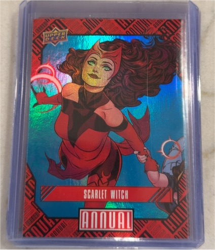 2023-24 Upper Deck Marvel Annual #72 Scarlet Witch — front