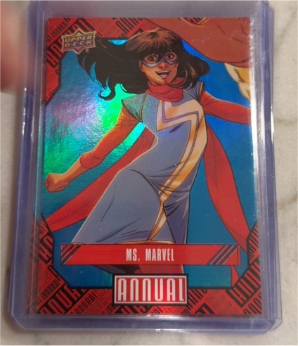 2023-24 Upper Deck Marvel Annual #56 Ms. Marvel — front