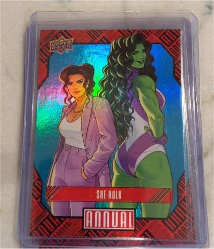 2023-24 Upper Deck Marvel Annual #77 She-Hulk — front