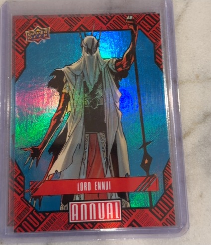 2023-24 Upper Deck Marvel Annual #44 Lord Ennui — front