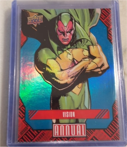 2023-24 Upper Deck Marvel Annual #92 Vision — front