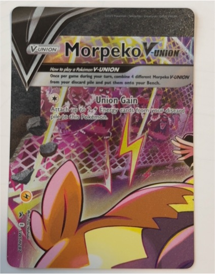 Morpeko V-Union SWSH287 Pokemon TCG Sword & Shield Promo — front