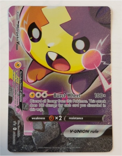 2023 Pokémon SWSH: Sword & Shield Promo #SWSH289 Morpeko V-Union — front