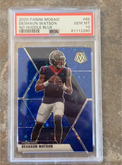 2020 Panini Mosaic #85 Deshaun Watson — front