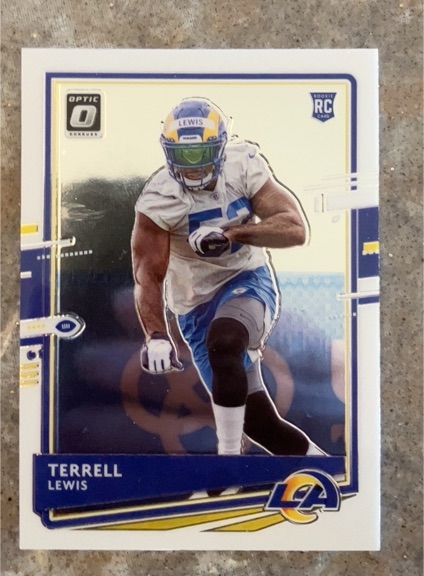 2020 Donruss Optic #141 Terrell Lewis — front