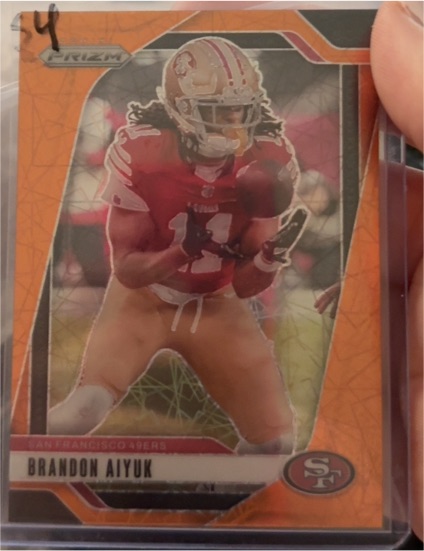 2021 Panini Prizm #52 Brandon Aiyuk — front