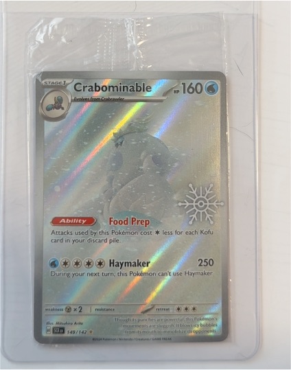 2024 Pokémon #149 Crabominable — front