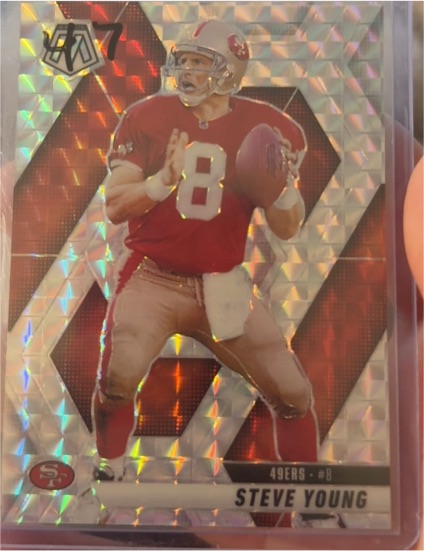 2025 Panini Mosaic #10 Steve Young — front