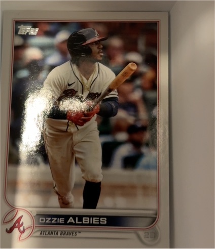 2022 Topps #401 Ozzie Albies — front