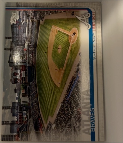 2019 Topps #71 SunTrust Park Atlanta Braves — front