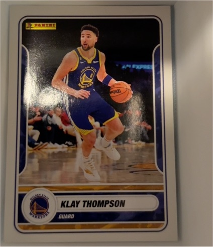 2023-24 Panini #325 Klay Thompson — front