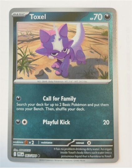 2025 Pokémon ME02 #067 Toxel — front