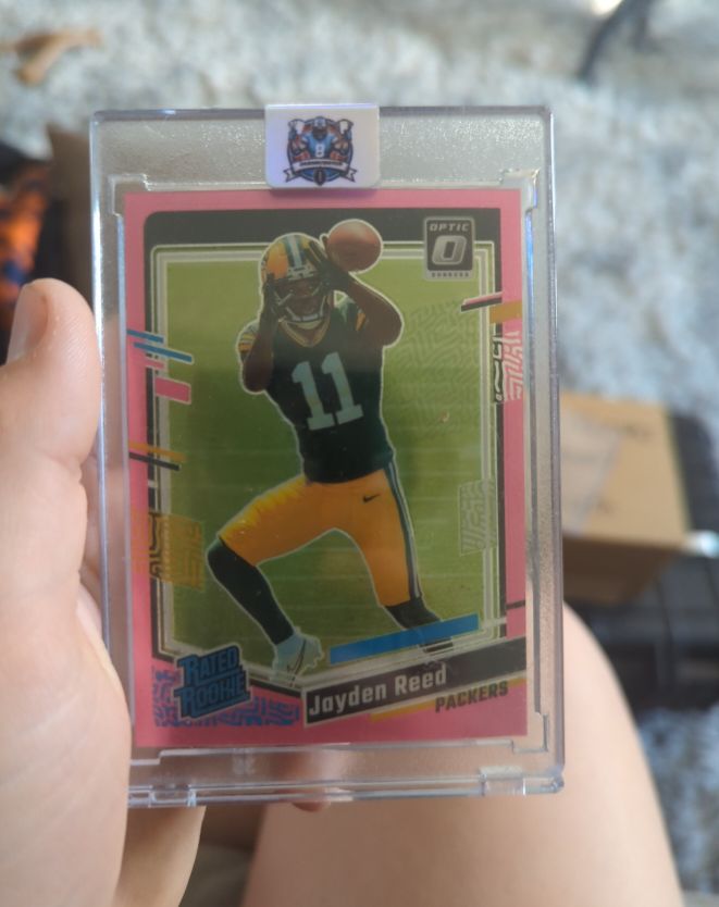 2023 Panini Donruss Optic #239 Jayden Reed — front