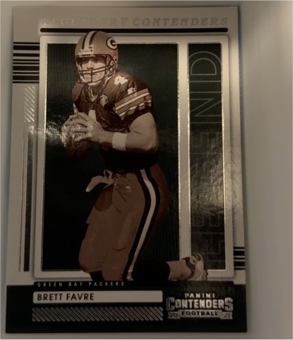 2021 Panini Contenders Legendary Contenders #LGD-BFA Brett Favre — front