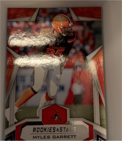 2019 Panini Rookies & Stars #72 Myles Garrett — front