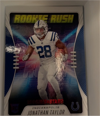 2020 Panini Rookies & Stars #RR-15 Jonathan Taylor Rookie Rush — front