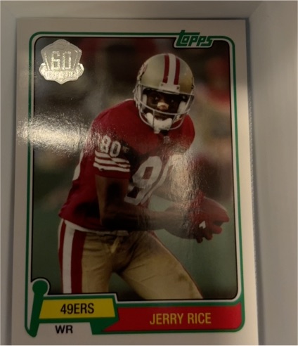 2015 Topps 60th Anniversary #T60-JR Jerry Rice — front