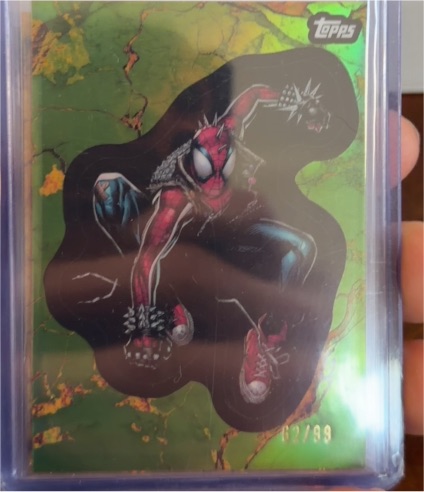 2025 Topps Marvel Comic Book Heroes Spider-Punk #32 — front